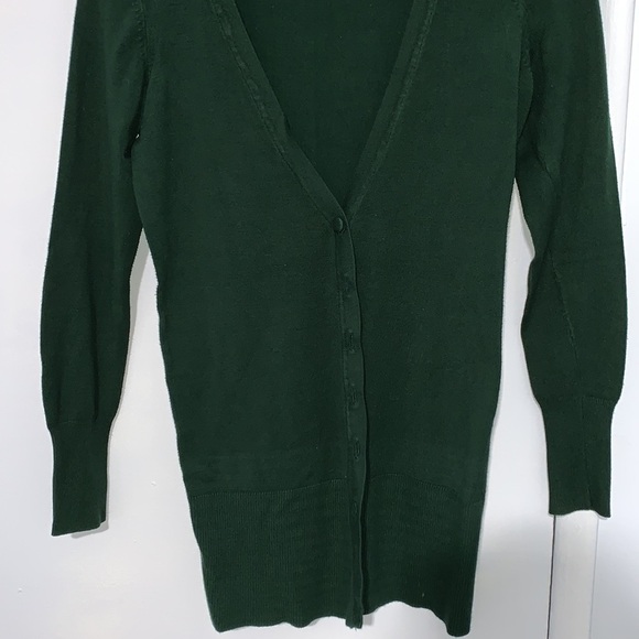 Forest green cardigan - Picture 4 of 13